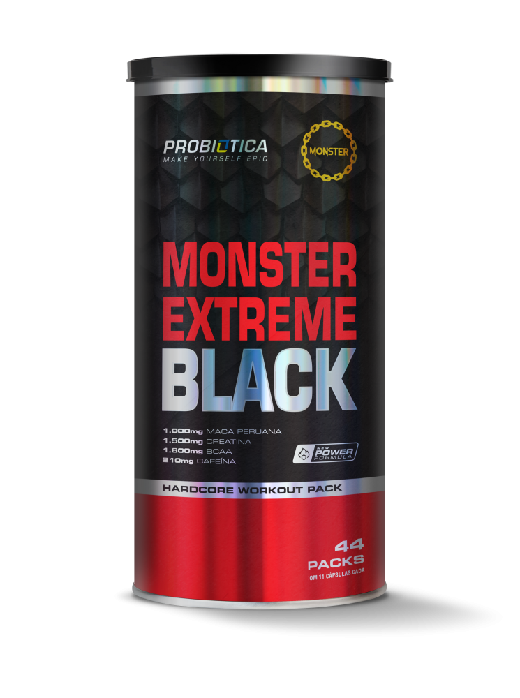 Monster Extreme Black Probiótica