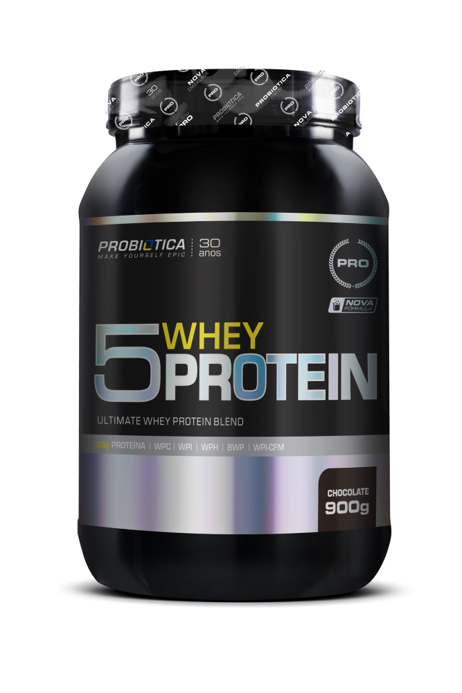 Ultimate 5 Whey Protein Probiótica