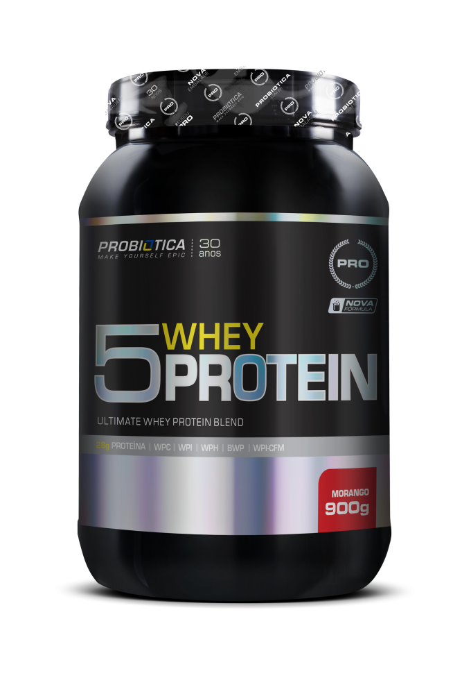 Ultimate 5 Whey Protein Probiótica