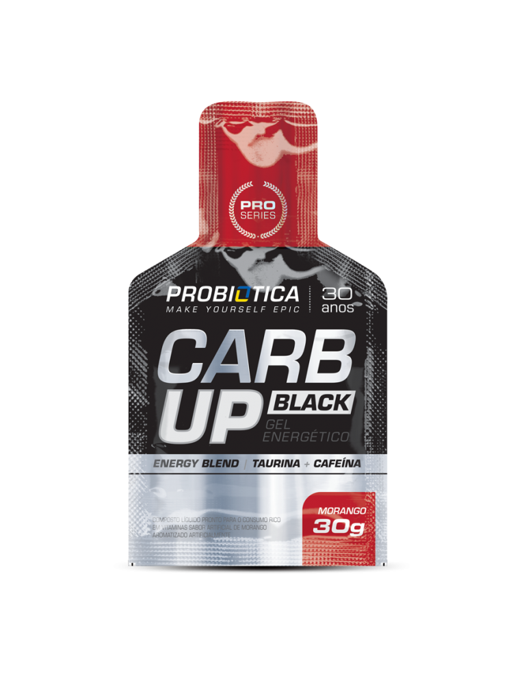 Carb-Up Gel Black Probiótica