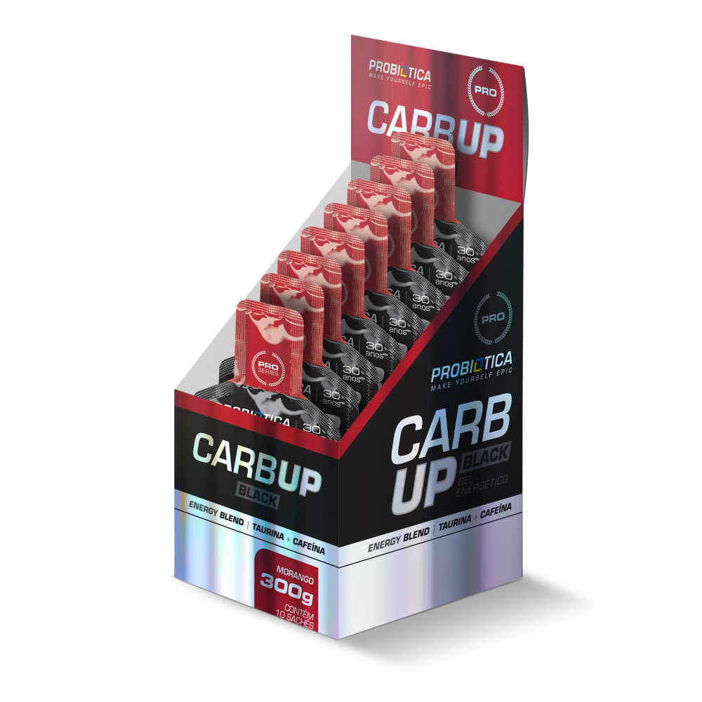 Carb-Up Gel Black Probiótica
