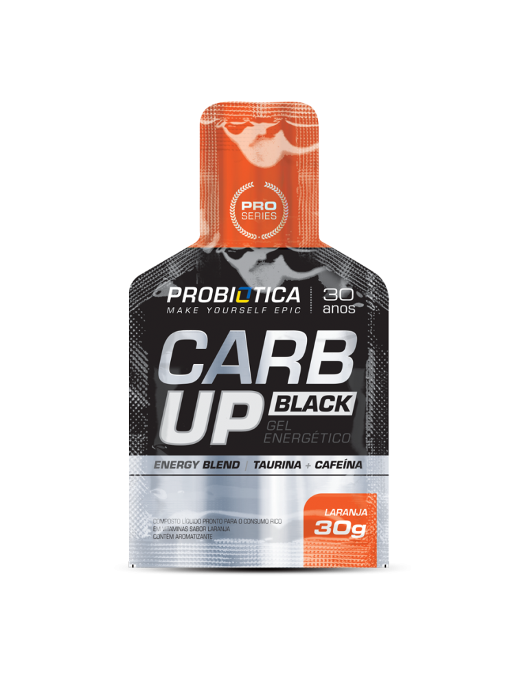 Carb-Up Gel Black Probiótica
