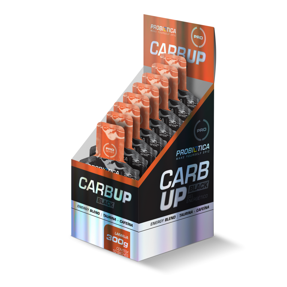 Carb-Up Gel Black Probiótica