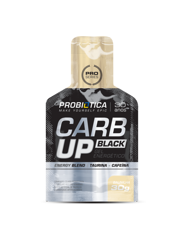 Carb-Up Gel Black Probiótica