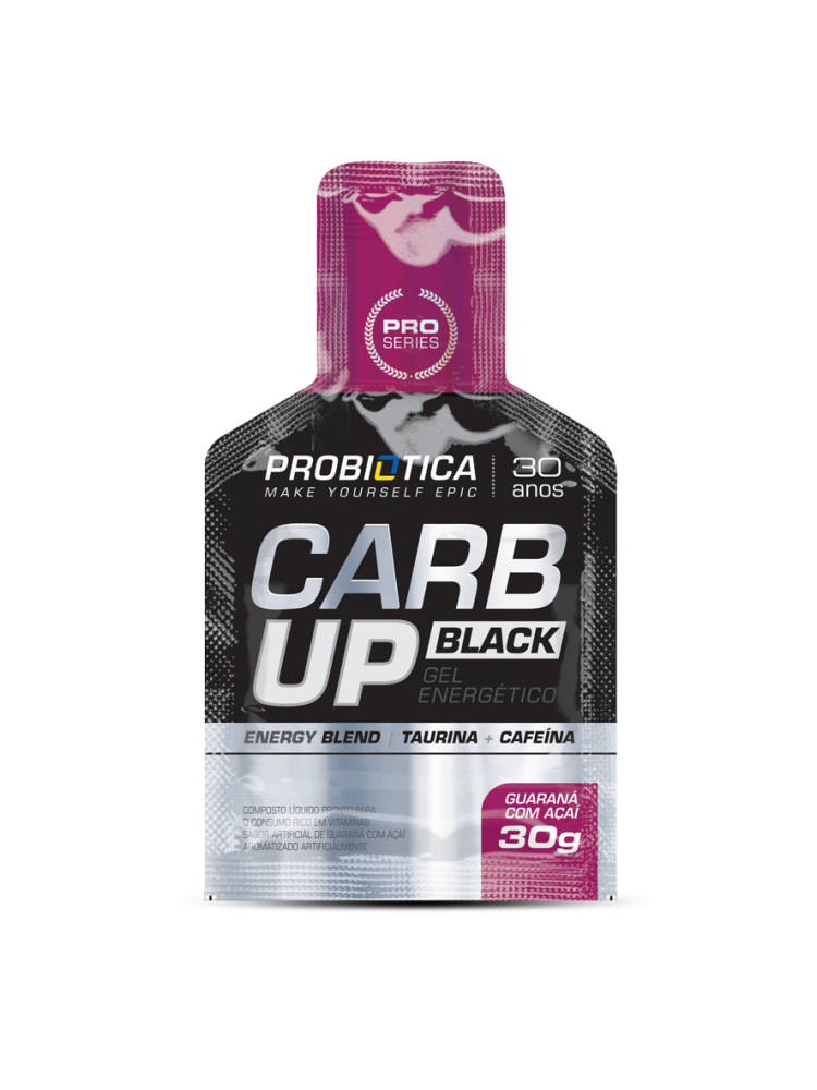 Carb-Up Gel Black Probiótica