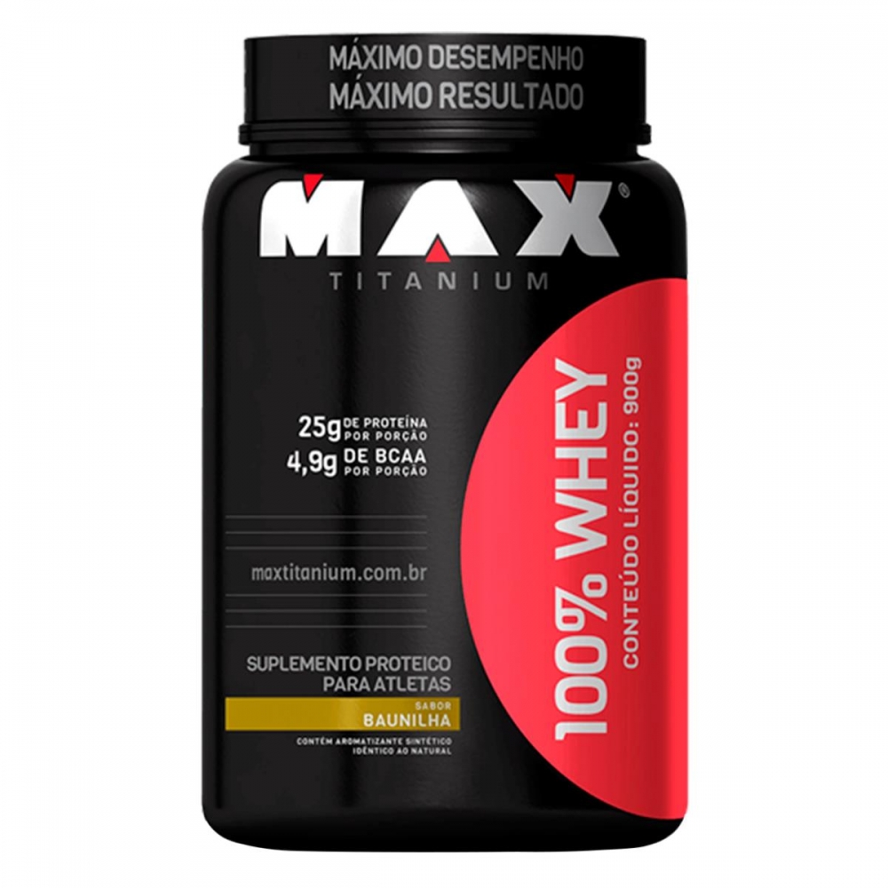 100% Whey Max Titanium Max Titanium