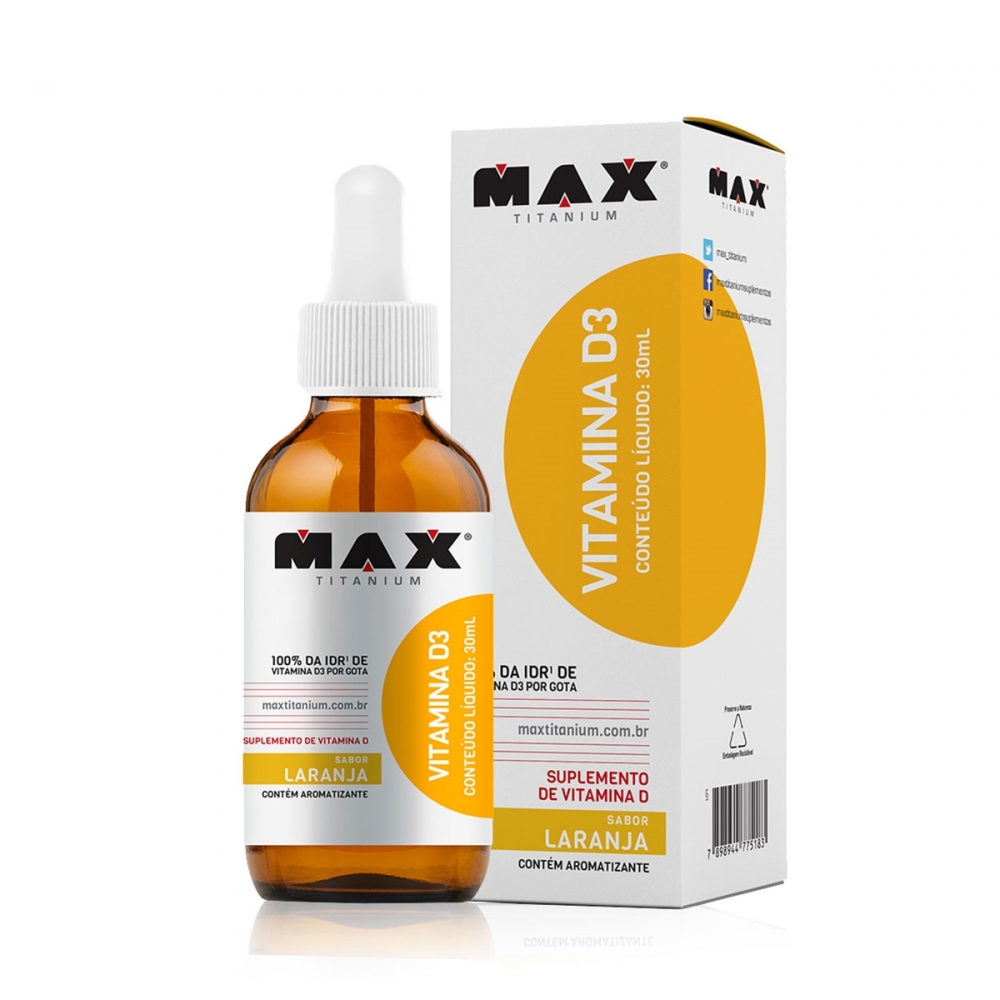 Vitamina D3 Max Titanium