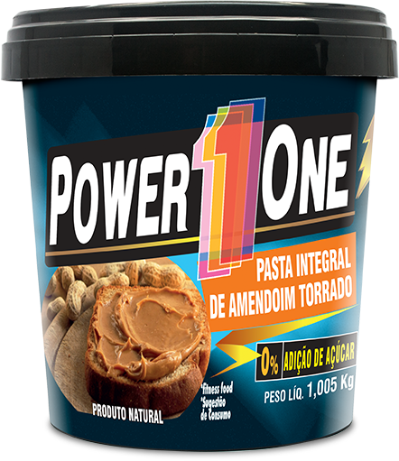 Pasta de Amendoim Integral Power1One