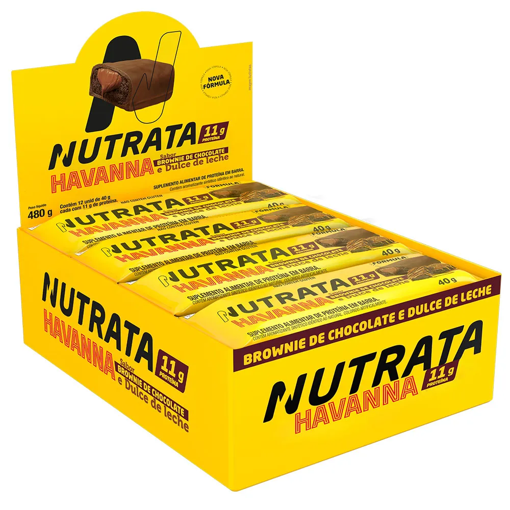 Whey Grego Bar Havanna Nutrata