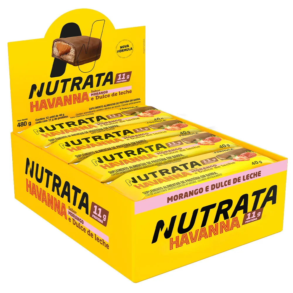 Whey Grego Bar Havanna Nutrata