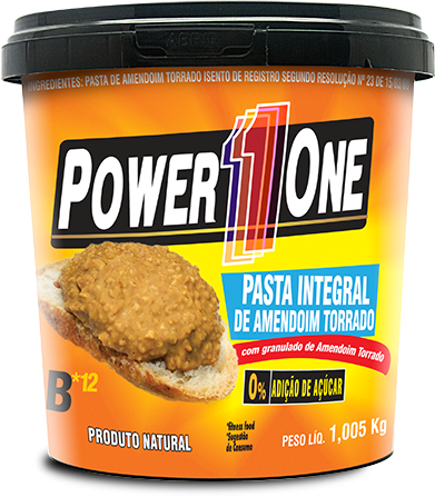 Pasta de Amendoim Crocante Power1One