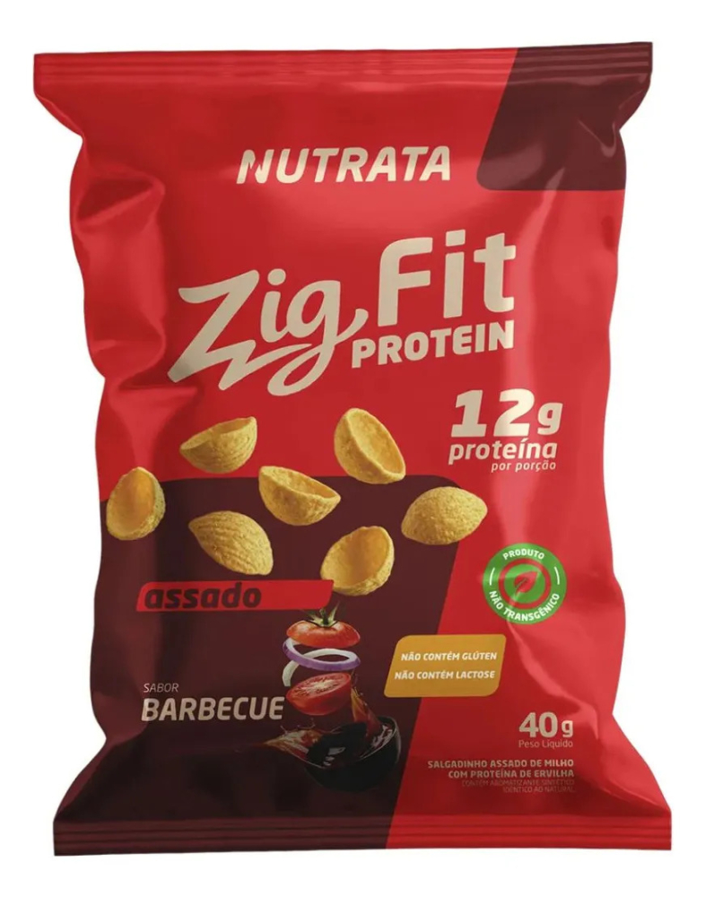 Nutrata Snack Protein Barbecue Zig Fit 40g Nutrata