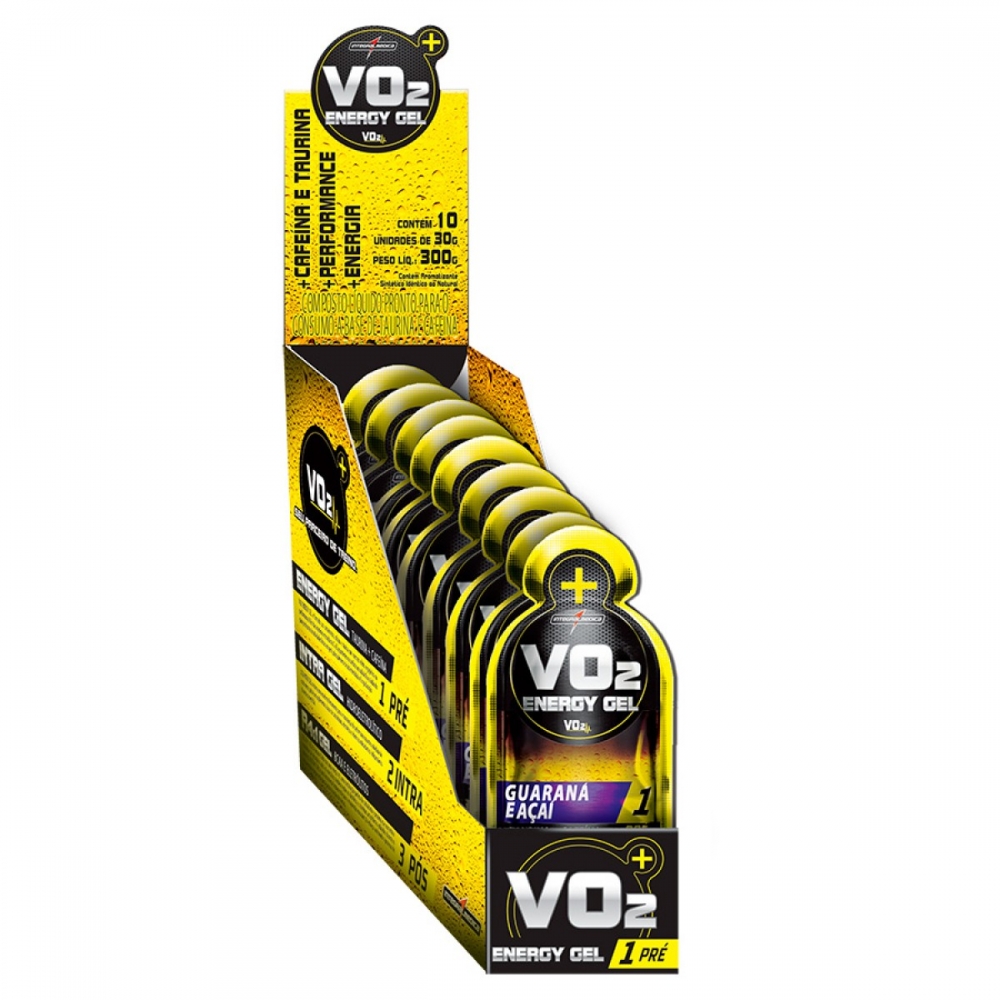 VO2 Energy Gel Pre-Treino Integral Médica